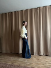 natural cream remake knit-5060-11