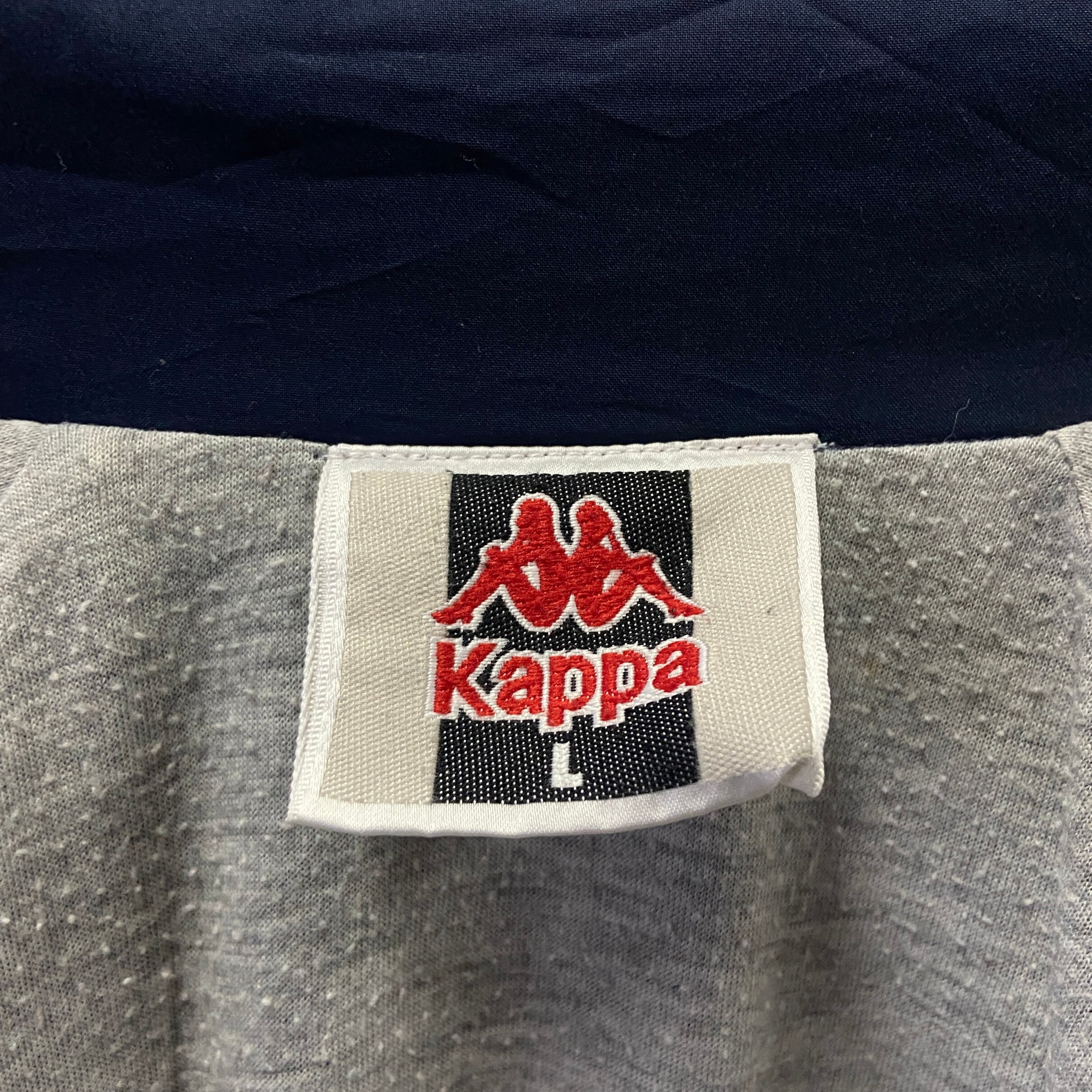 KAPPA カッパ ワンポイントロゴ刺繍 ウォームアップジャケット