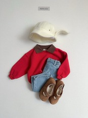 〖取寄〗韓国子供服 / 26winter / Digreen / キルティングデニムパンツ / キッズ / 冬服 *S~2XL*