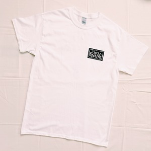 Little ROCKERS "Official Logo by Kads MIIDA" Tshirt -WHITE-