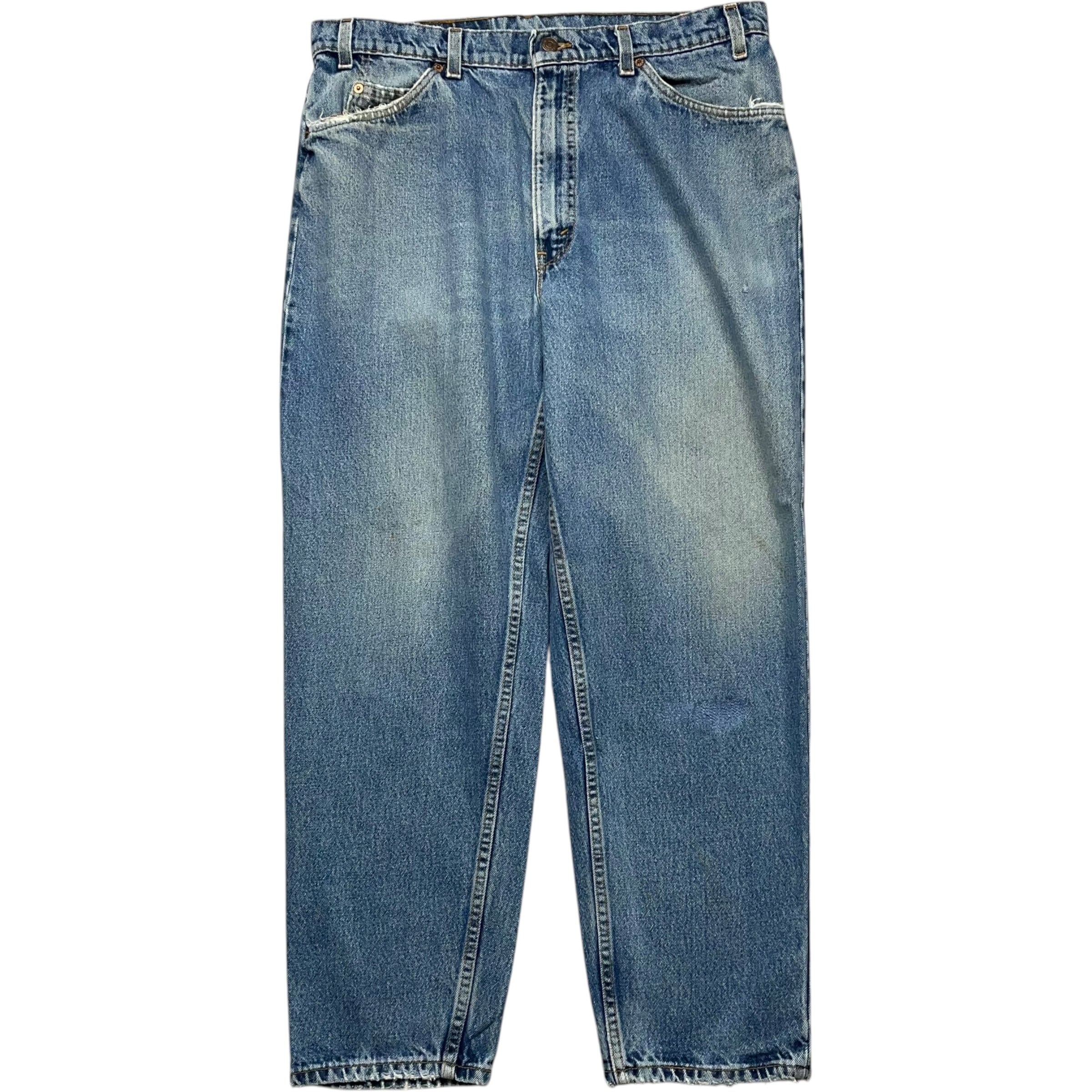 《実寸 W36L29》 Levi's リーバイス 560 デニムパンツ テーパード ライトブルー USA製 90年代 vintage no.6752