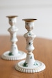 オーストリア アウガルテン マリアテレジア クラシック キャンドルスタンド 2個セットで