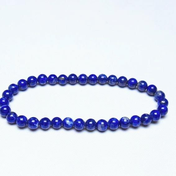 ラピスラズリ ブレスレット 5mm 一点物 メール便可 [M便 1/10] 111-48277