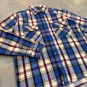 1990s FIVE BROTHER FLANNEL SHIRT