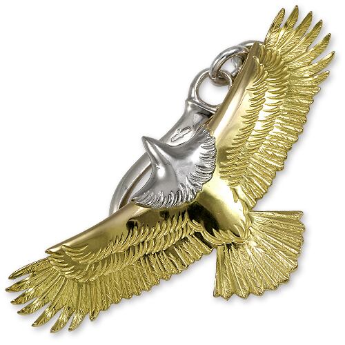 鷲見太郎 Key Chain キーチェーン】イーグルペンダント/プラチナヘッド