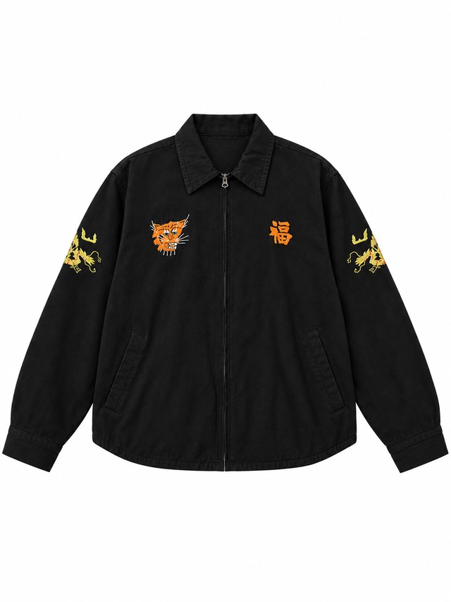 WAIPER.inc/ “SAIGON 67-68” Souvenir Vietnam Jacket – BLACK /