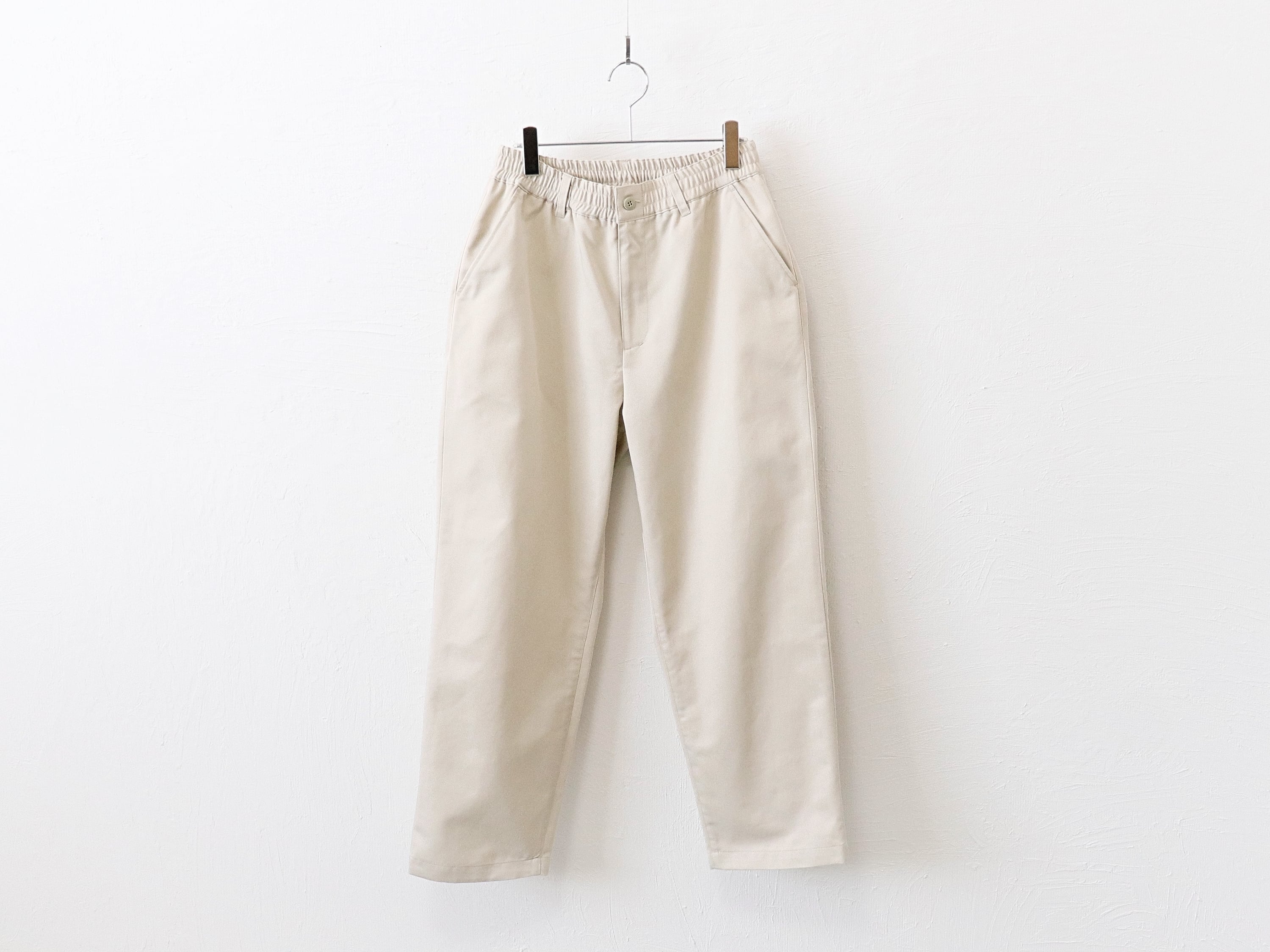 have a good day / T/C RELAX TROUSER PANTS - SAND ハブアグッドデイ