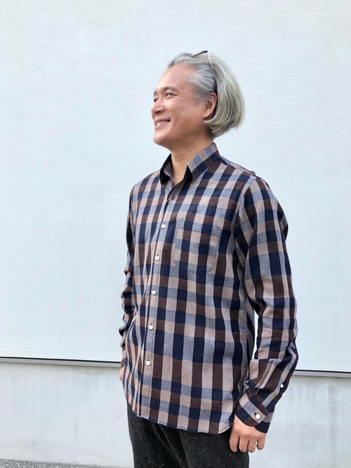 綿ウール　KHADI(カディ)　SHIRTS　by　KARDO