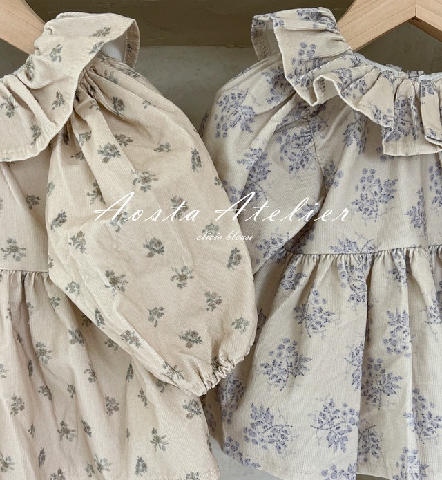 【即納】Aosta 花柄ワンピース