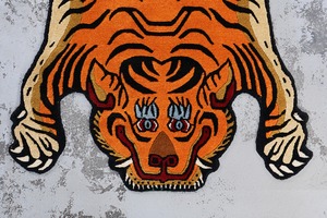 Tibetan Tiger Rug 《Sサイズ•ウール580》チベタンタイガーラグ