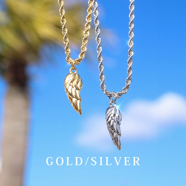 316L Feather Necklace MP2-37