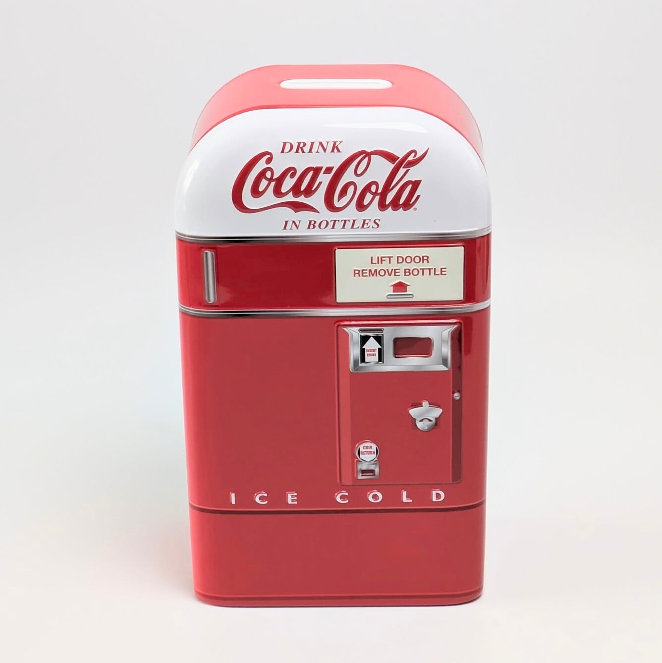 【 Coca-Cola ( コカ・コーラ ) / Coke 】 Vending machine Tin bank / 自動販売機型貯金箱 / コインバンク / 1950年代 1960年代【C】〚アメリカン雑貨 アメトイ〛