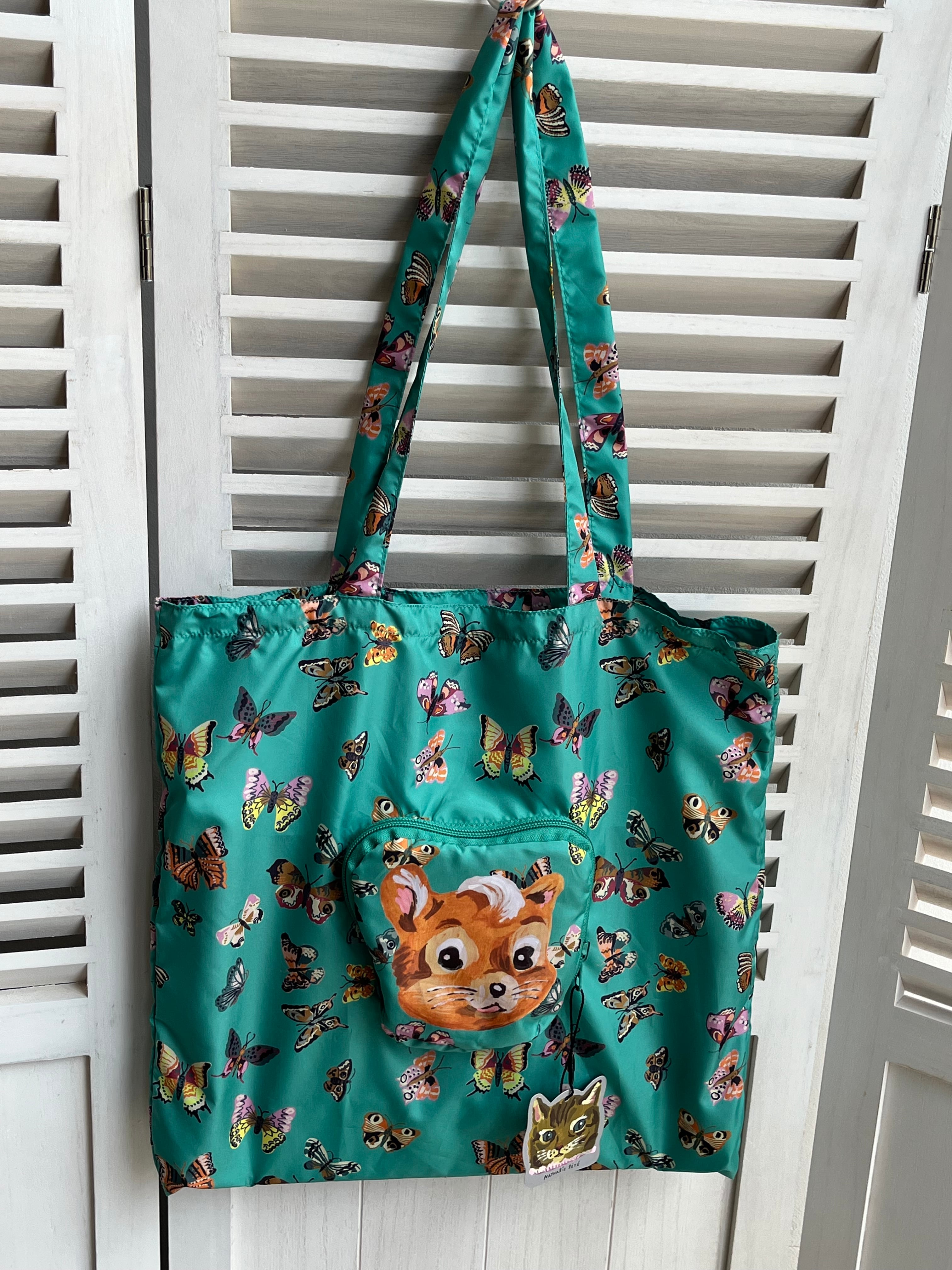 エコバッグ｜【Nathalie Lete】 Face bag ポケッタブル ナタリーレテ