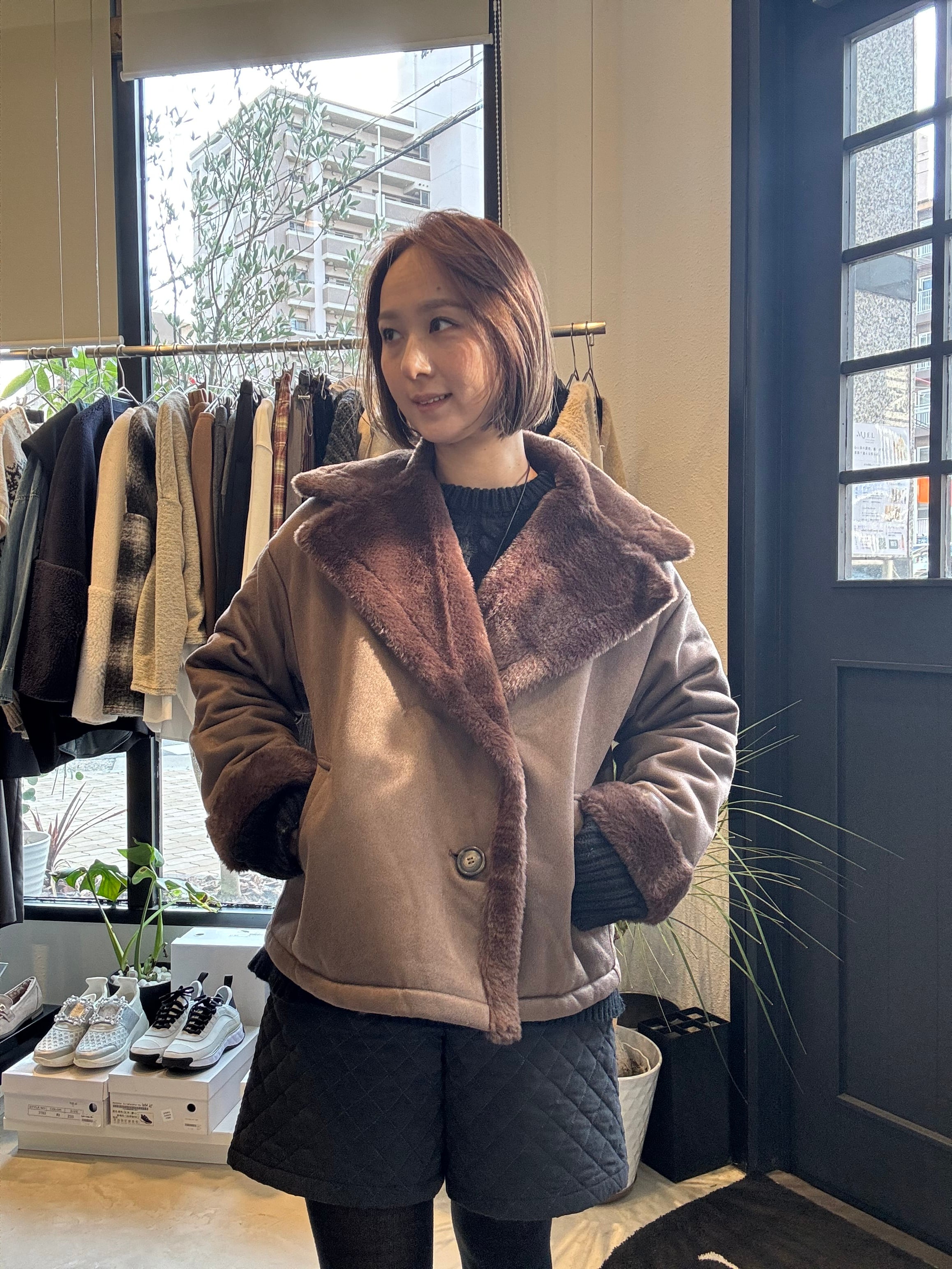 【SELECT】フェイクムートンコート