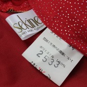 社交ダンス 衣装 スタンダード スカート レッスンウェア レディース Sekin レッスンウェア レッド系 赤 練習着 キラキラ タンゴ スカート モダン スカート ベリーダンス風 フレアスカート 揺れる ステージ衣装 ダンス 衣装 練習用 ダンスレッスン フィギュアスケートではない きらきら ラメ調 光る 光沢 ふんわり シフォン風 ポリエステル製 ファスナー仕様