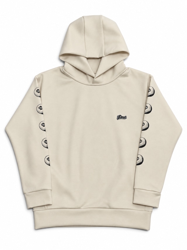 BALL SLEEVE TECK SWEAT HOODIE O.WHITE【PRE ORDER】 BALL SLEEVE TECK SWEAT HOODIE O.WHITE【PRE ORDER】