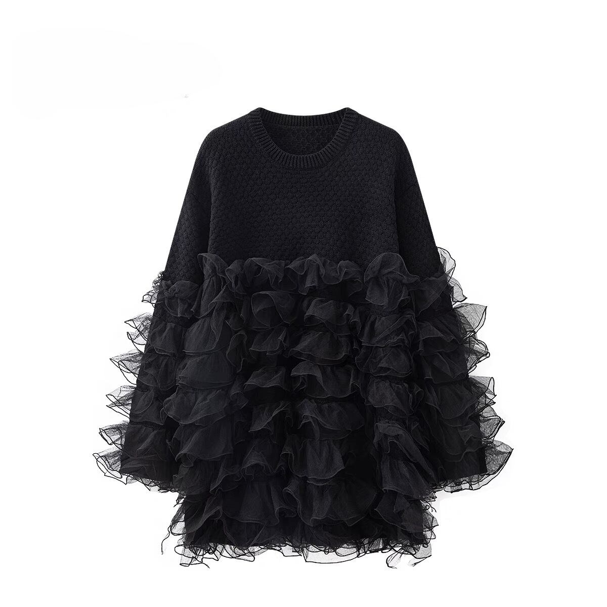 tulle ruffle tops