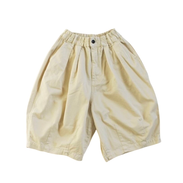 【HARVESTY】 CIRCUS SHORT PANTS (IVORY) ハーベスティ サーカスショーツ