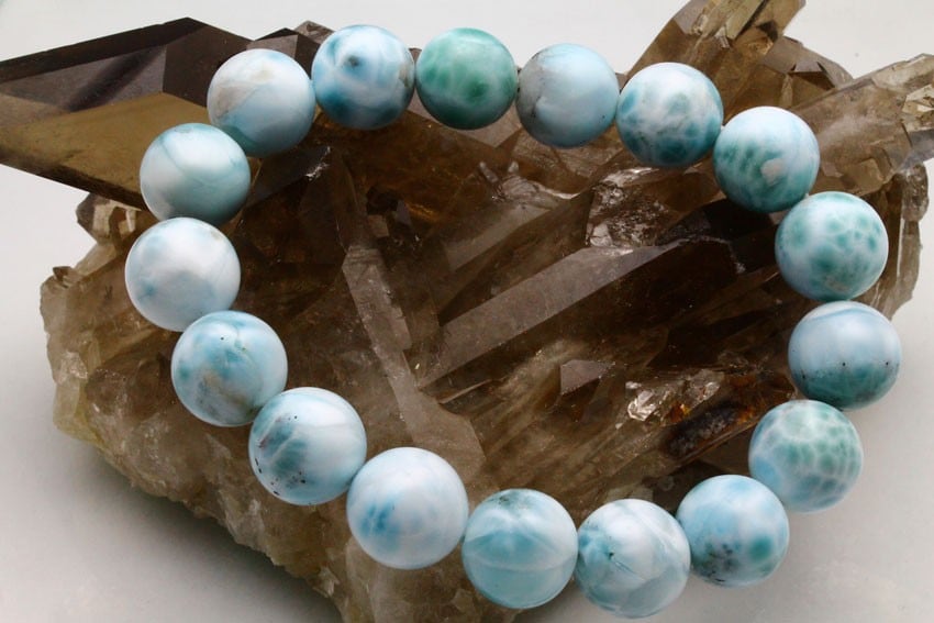 ラリマー ブレスレット 12mm 211-2536 | 天然石・パワーストーンの東昇  