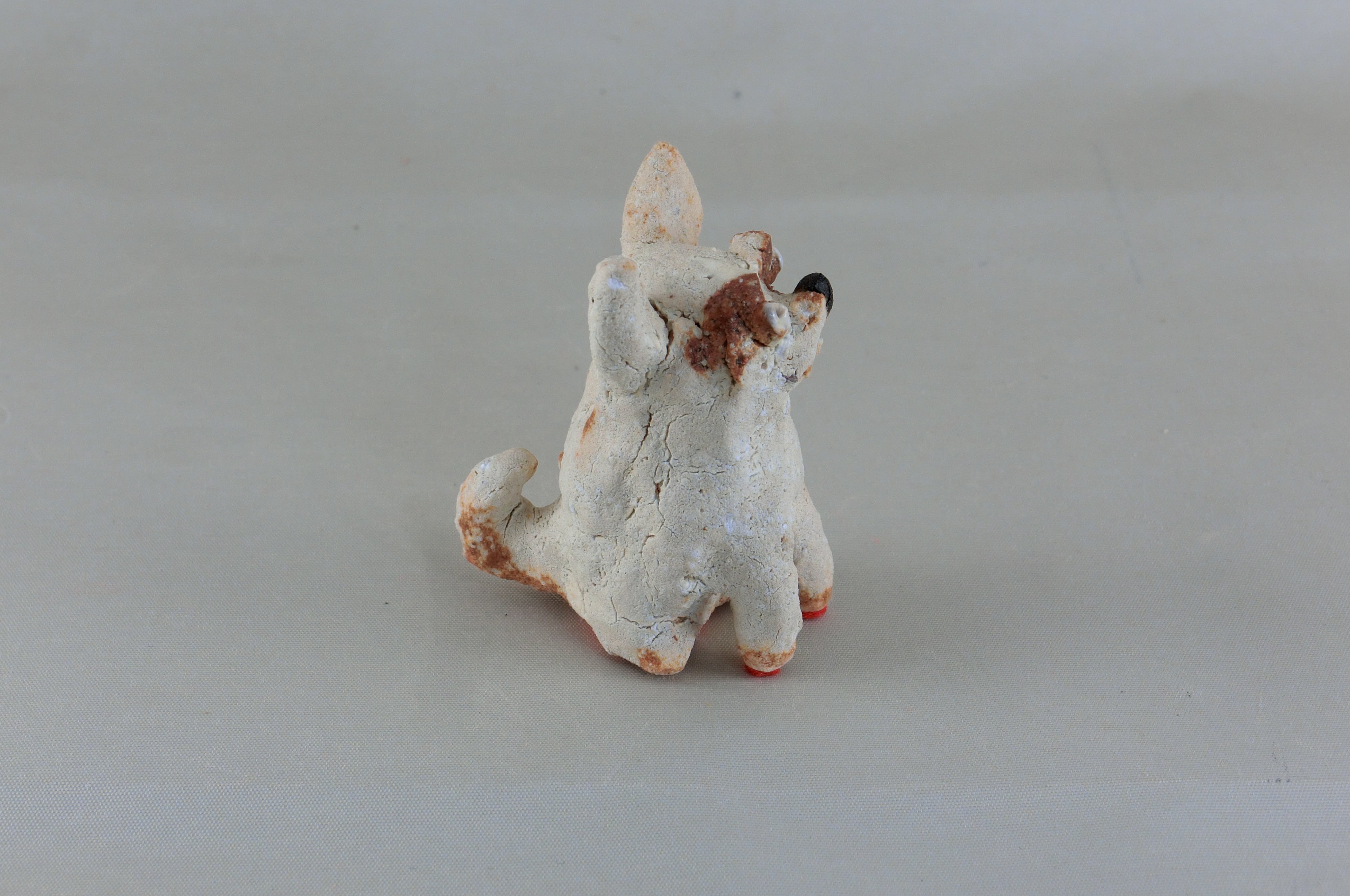 幸生窯　前川幸市作　犬　チワワ