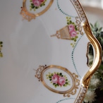Old Noritake|オールドノリタケ 薔薇と金彩ガーランド アンティークプレート thumbnail 2