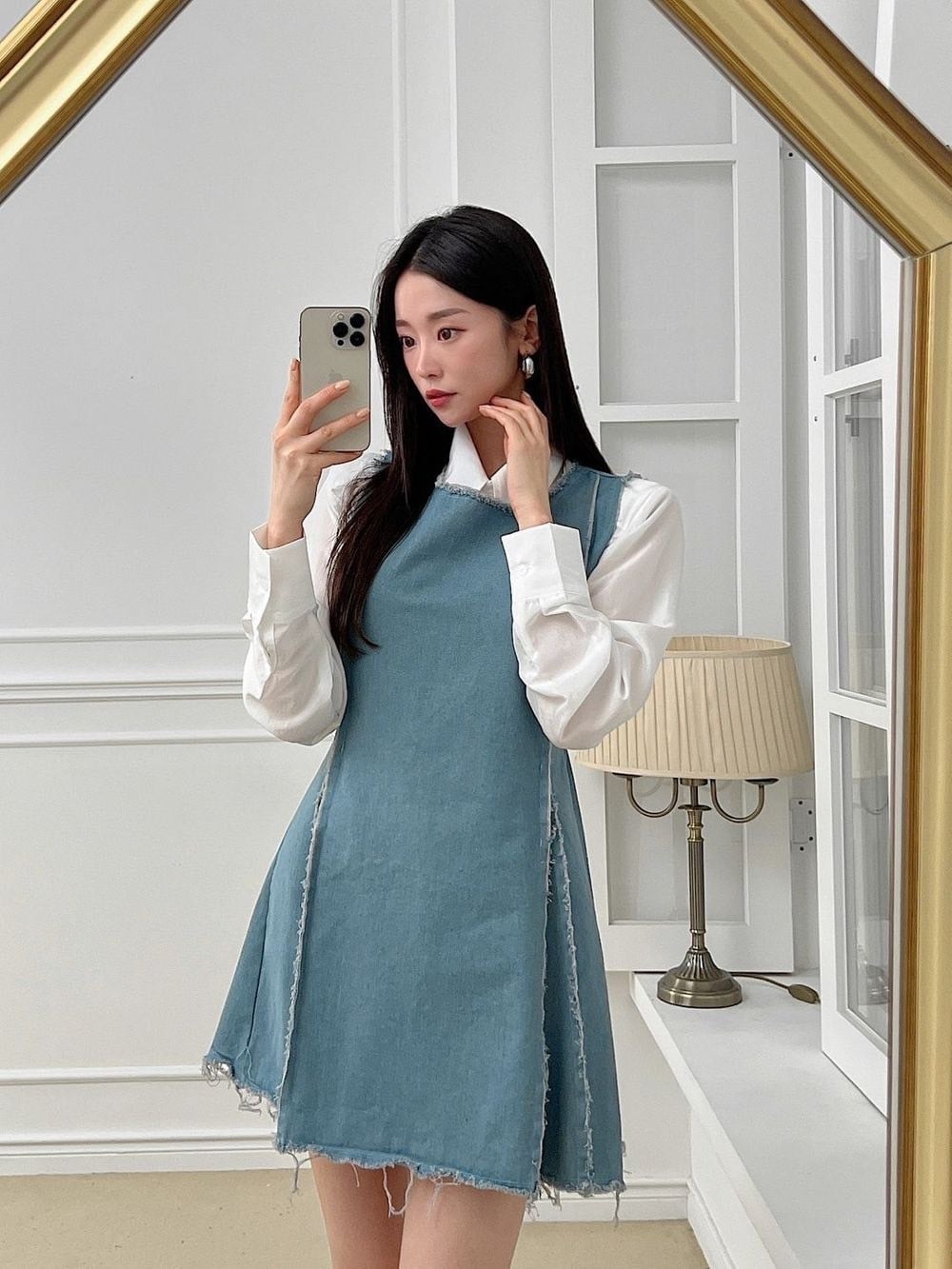 ヴィンテージデニムワンピース【2色】