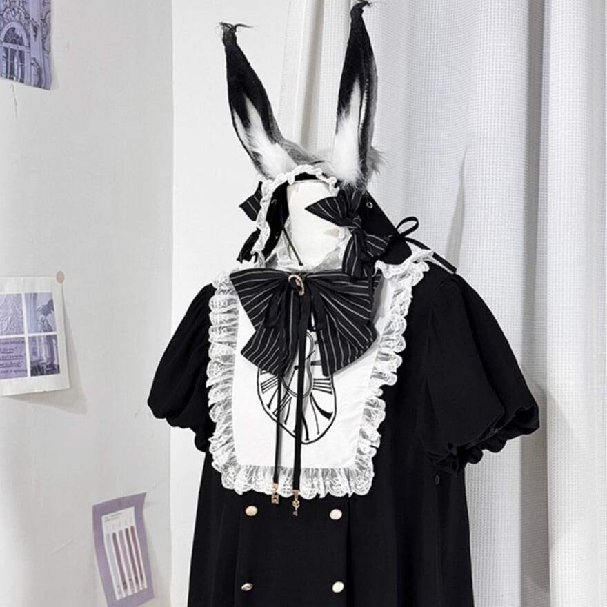 王子系ロリィタ うさぎ耳カチューシャ 少年装×ハロウィン向け｜WithU