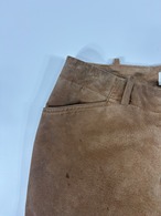 1990s- Suede Cargo Pants