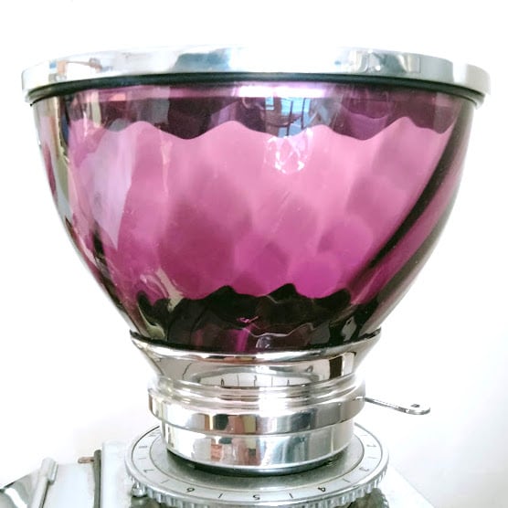 ガラス製ホッパー○ Mocca旧用 バイオレット Optical 120g用 | TORR