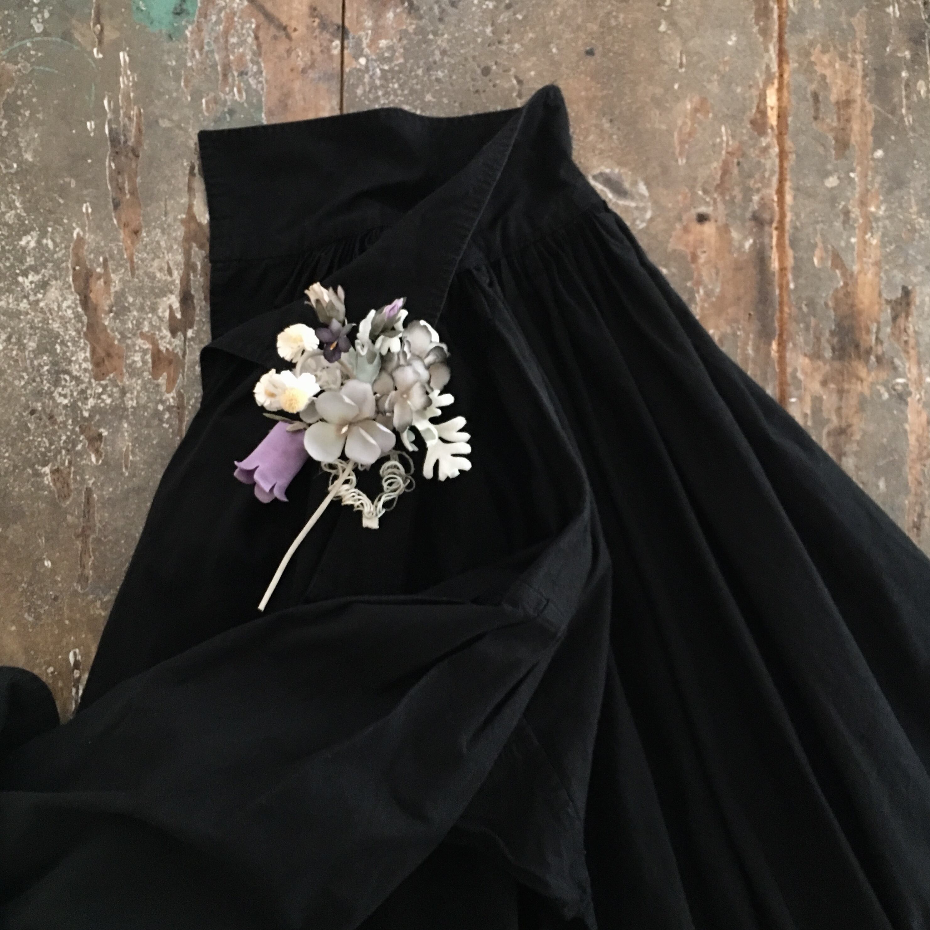 ーカンパネラカンパニュラー Suｍire Bouquet 手染め 布花 コサージュ