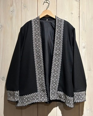 【a.k.a.C.a.k.a vintage】Ethnic Design Vintage Loose Haori Jacket