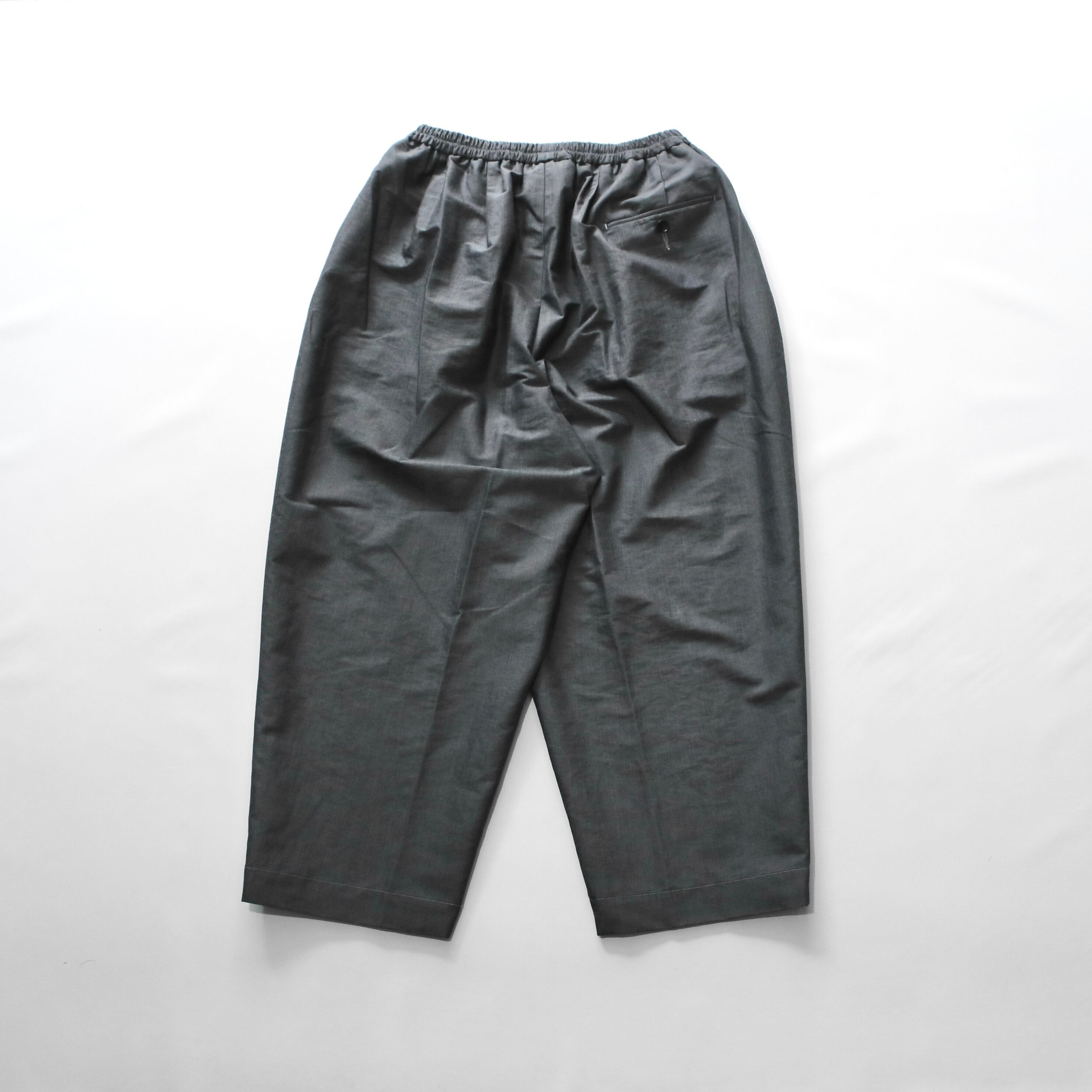 HAVERSACK ハバーサック】SOLO SPUN CUPRO WEATHER CLOTH SARROUEL 