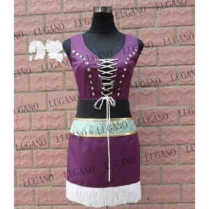 K1848 ONE PIECE ワンピース ニコ．ロビン 新世界ver. コスプレ衣装