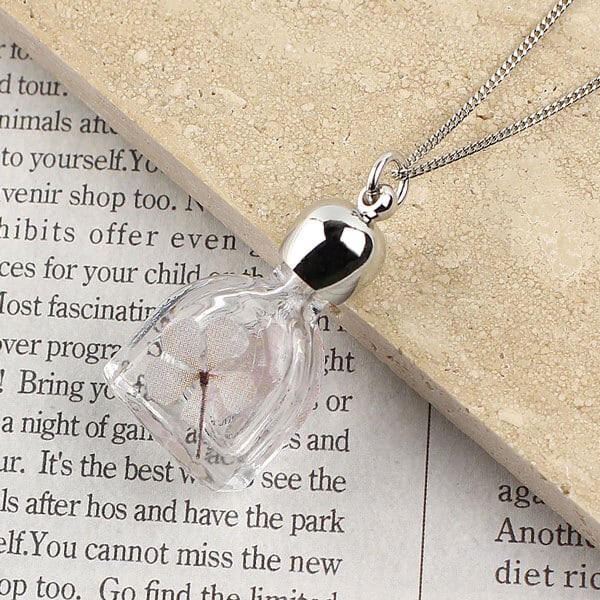 アップサイクルペンダント【チャペル・フラワー】｜アロマペンダント