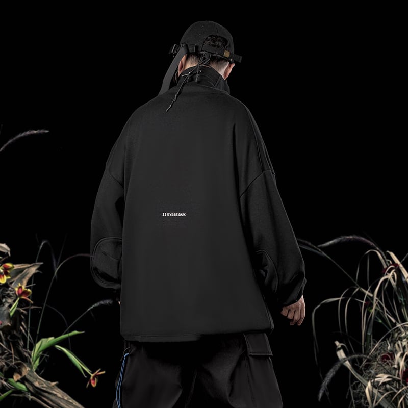 JIYEIND スタンドカラースウェットシャツ | テックウェア専門店 AHAMKARA