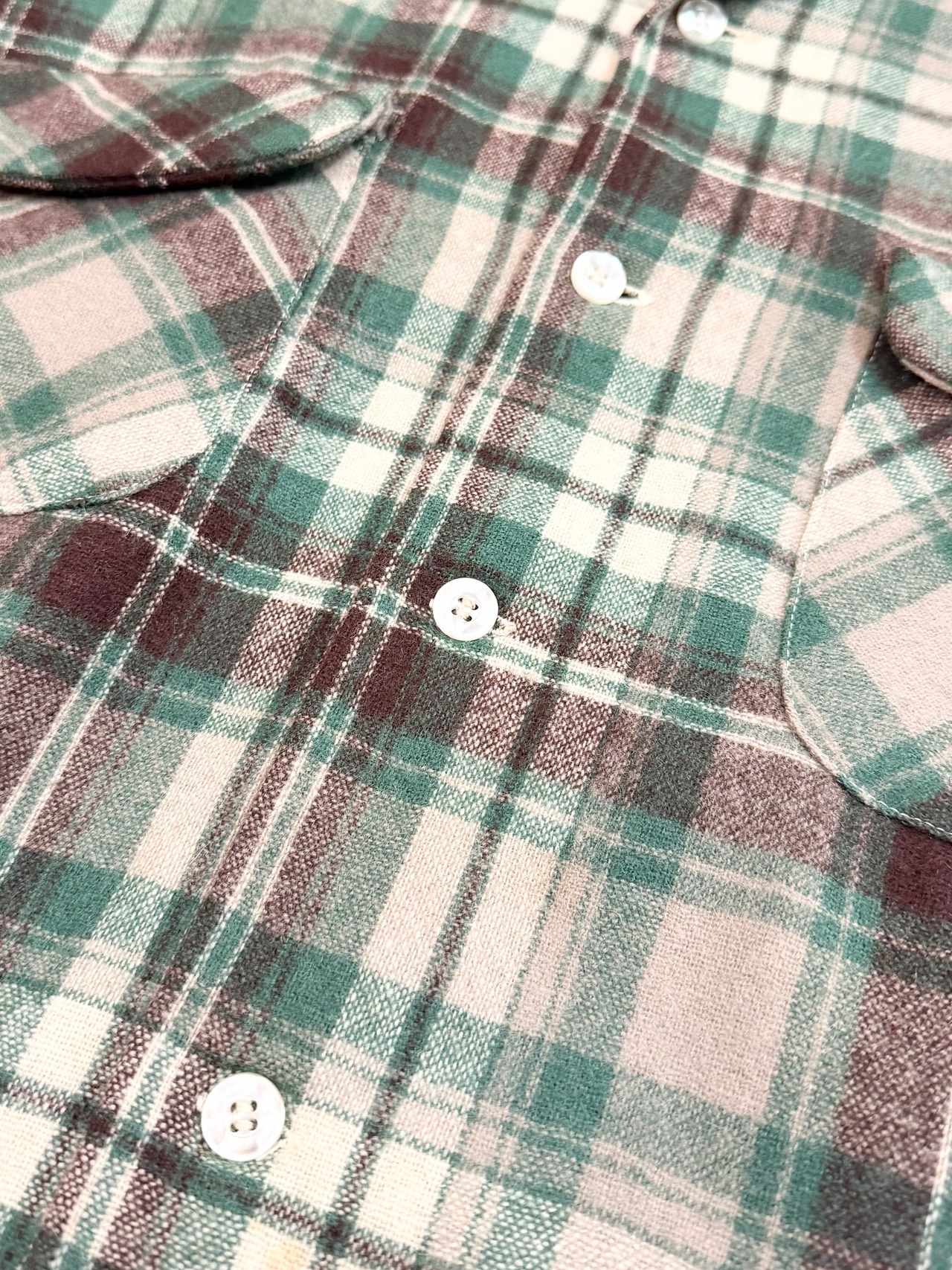 70s PENDLETON WOOL SHIRT MADE IN USA Size M