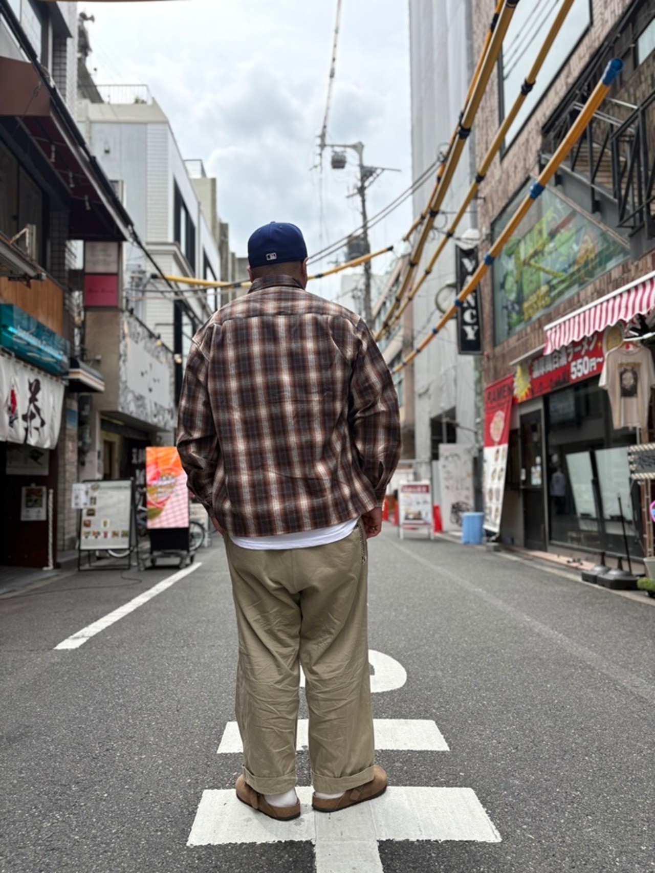 GENIUS CRAft / OMBRE CHECK SHIRT L/S / オンブレーチェックシャツ / ワイドシルェット / ボックスシルエット - 10