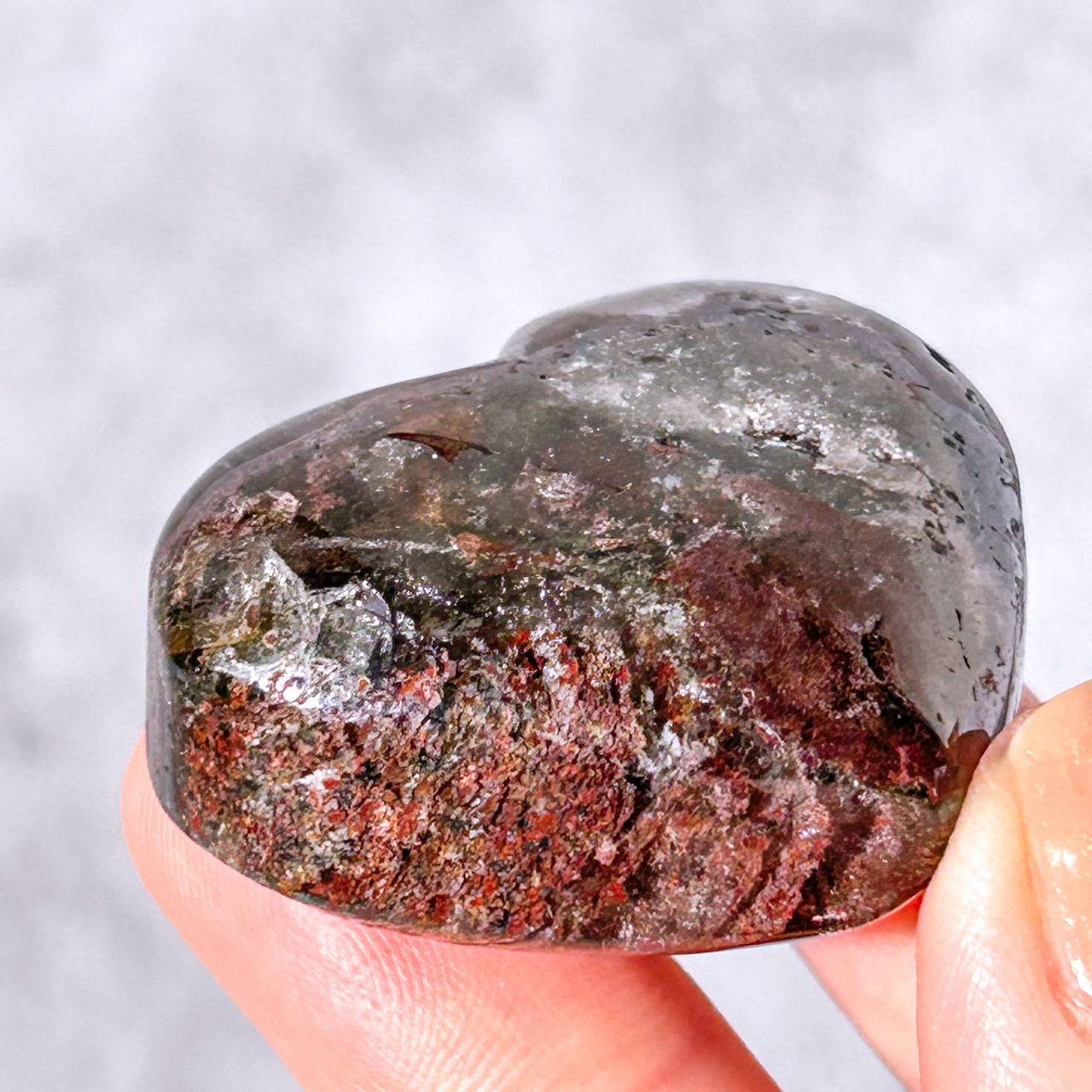 ガーデンクォーツ ハート ✳︎ Garden Quartz ✳︎ 天然石