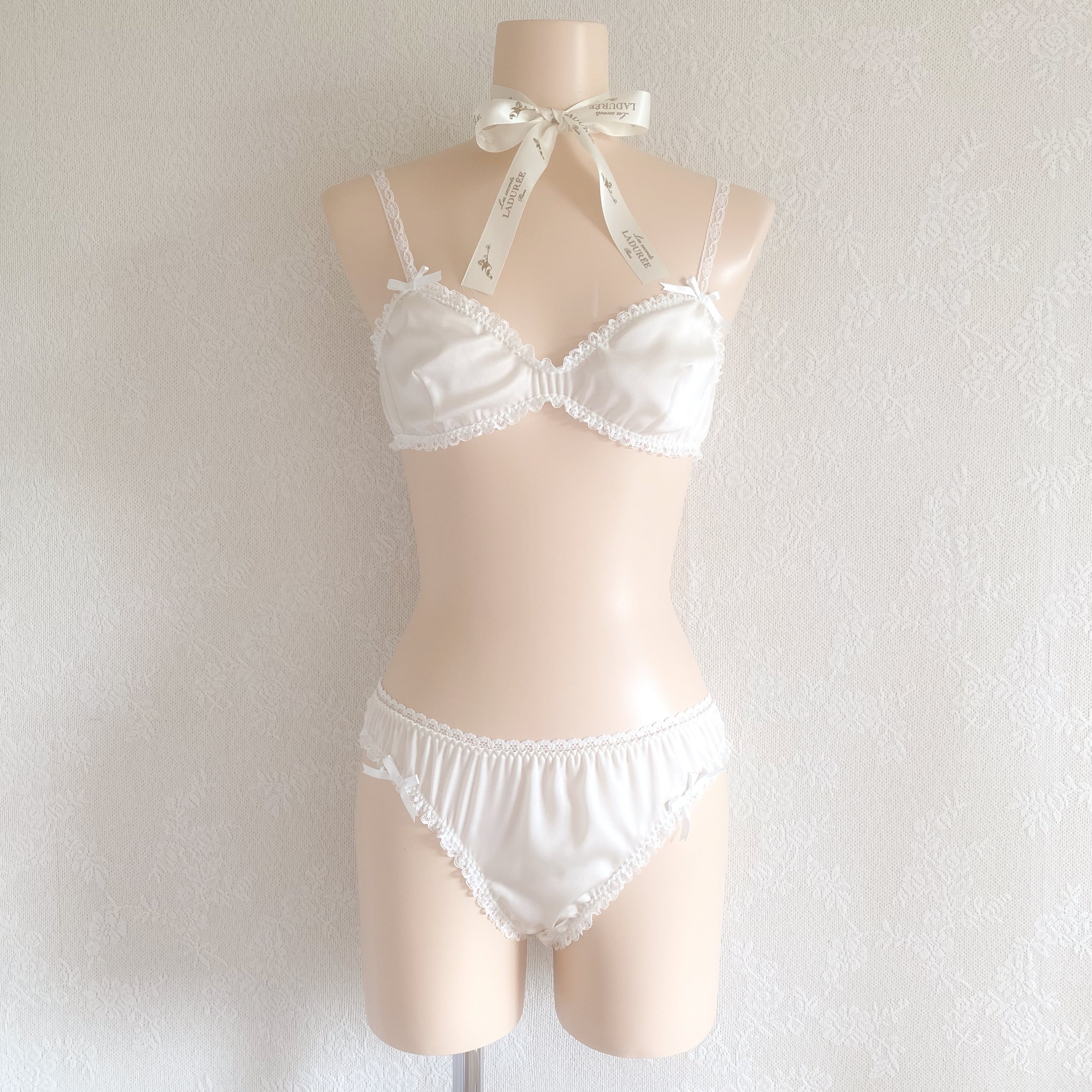 ballet lingerie set (off white)