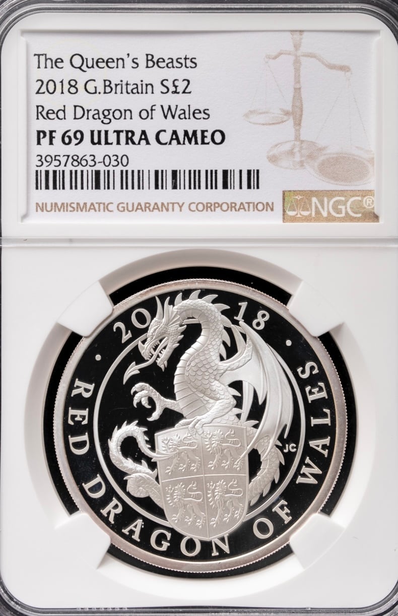 NGC PFUC69】クイーンズ・ビースト ウェールズのレッドドラゴン 1