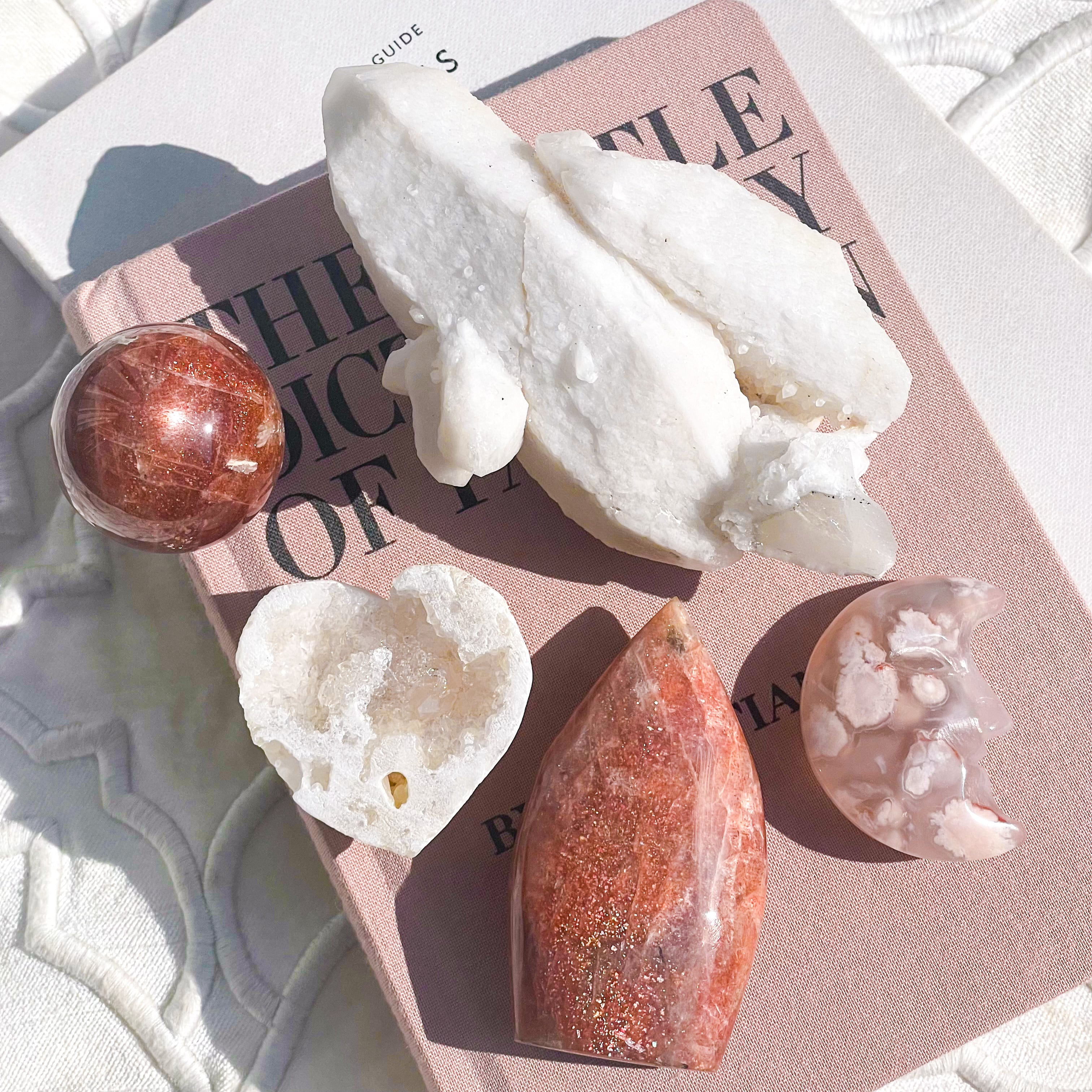Sunstone ＆ Moonstone Sphere ✧ サンストーン & ムーンストーン | PAY ID