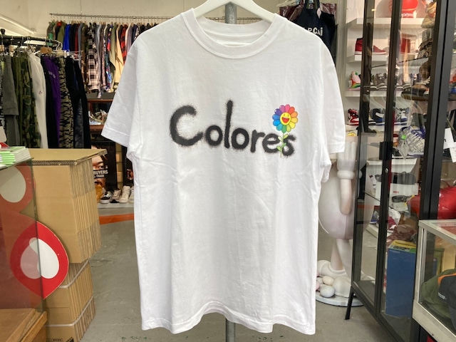 J.BALVIN	× TAKASHI MURAKAMI COLORES TEE WHITE MEDIUM 35KI9049