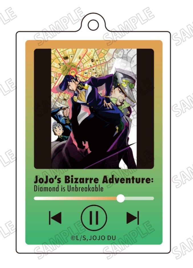 ジョジョの奇妙な冒険 ダイヤモンドは砕けない アクリルキーホルダー