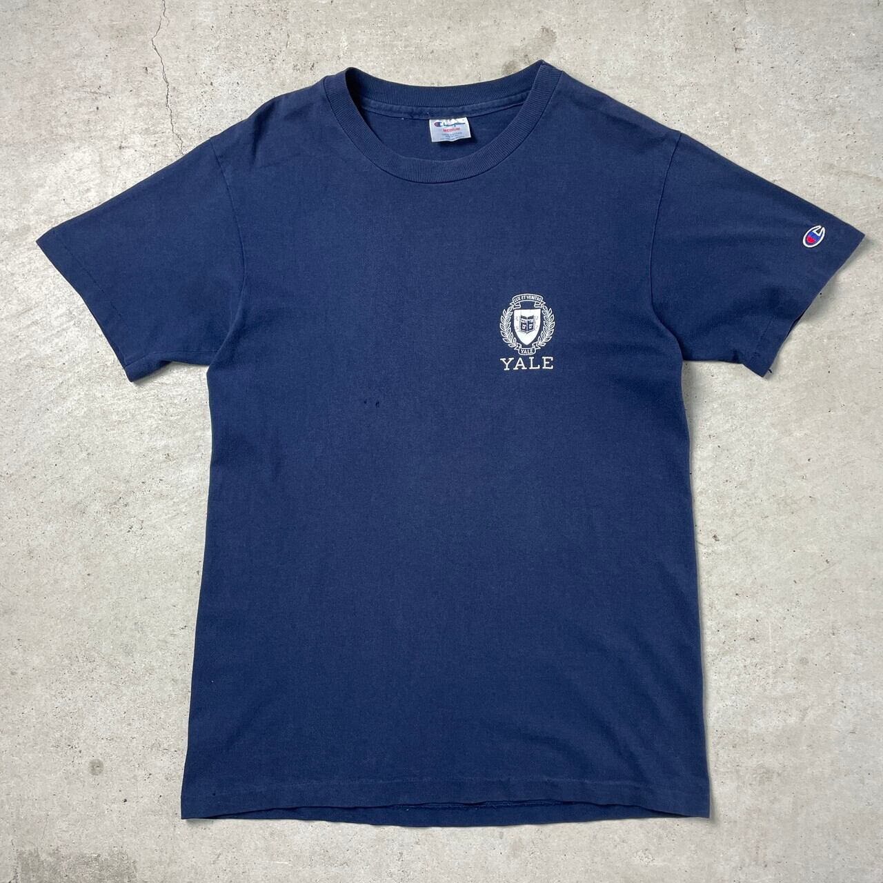 USA製 〜90年代 Champion チャンピオン YALE イエール大学 カレッジ T 