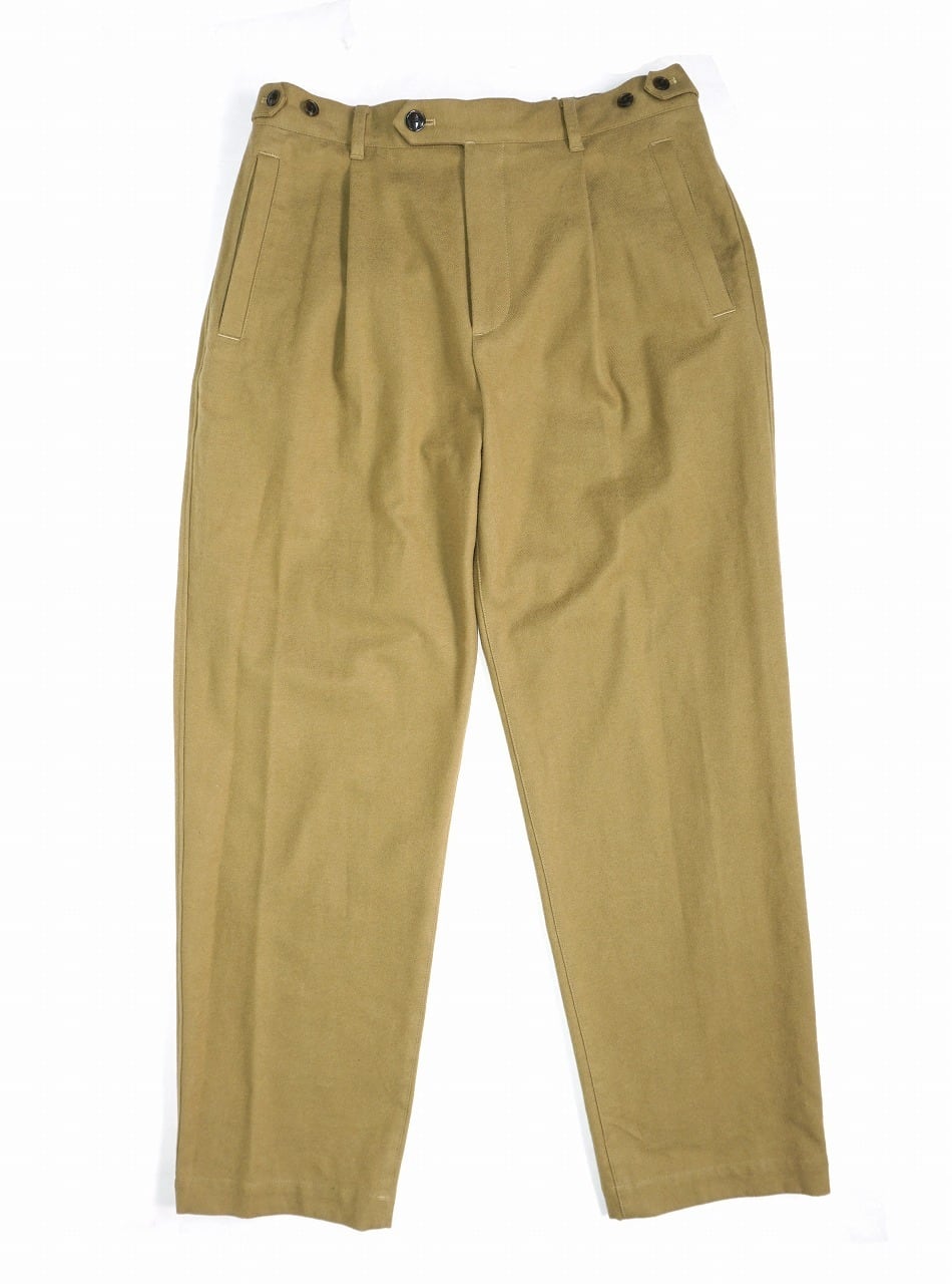 Flannel Suede Finish Trousers