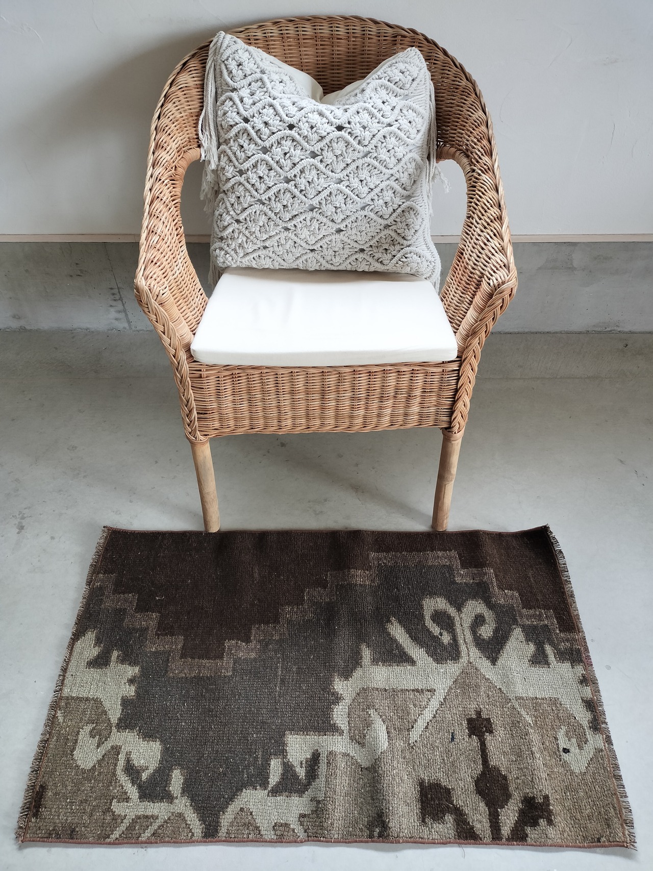 Turkish small rug 96×57cm No.451