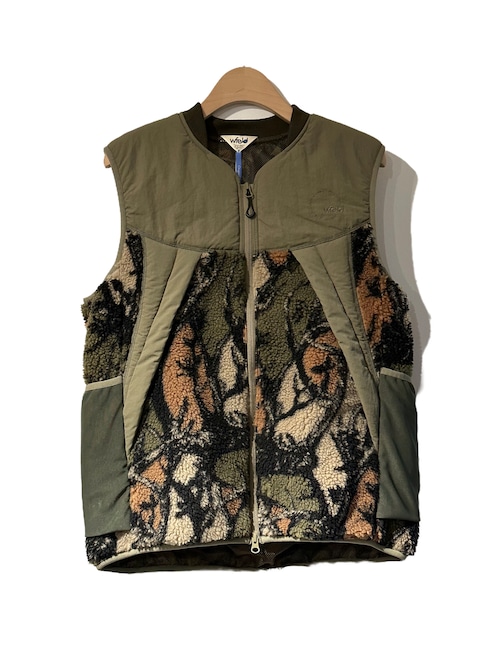 wfeld フェルド HORN TREE BOA VEST ボアフリースベスト