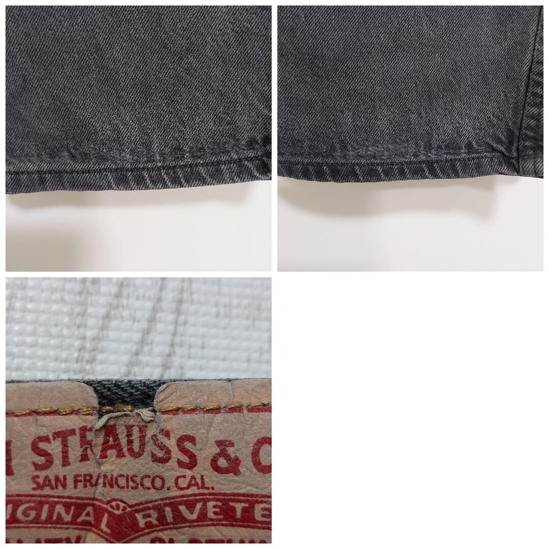 リーバイス550 Levis W36 ブラックデニムパンツ 黒 00s 6504 | fuufu