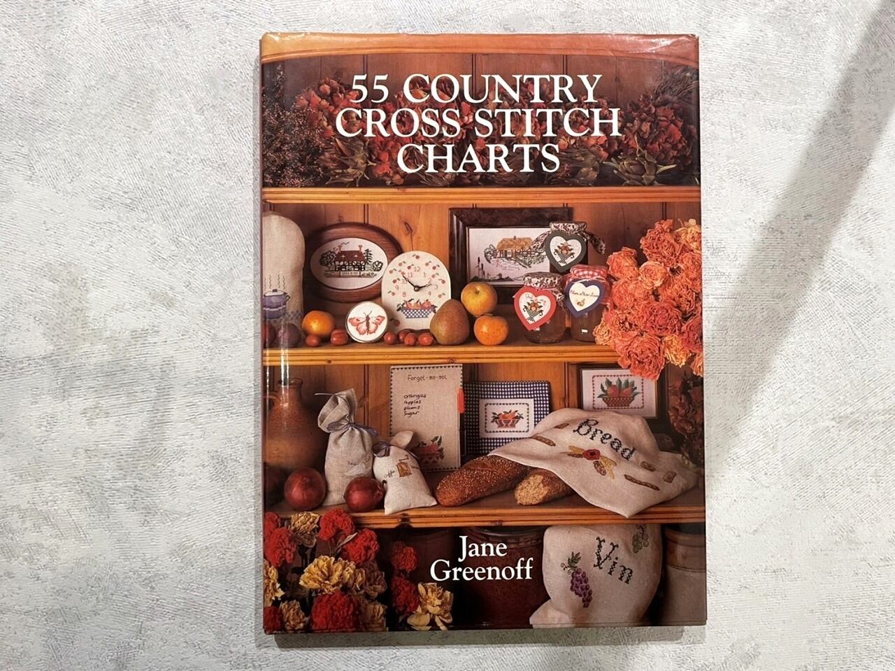 【VO060】55 Country Cross-Stitch Charts /visual book