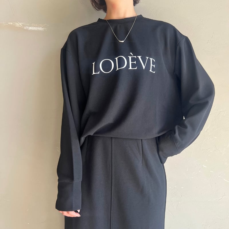 【 CLOCHE 】ジョーゼットロゴプルオーバー